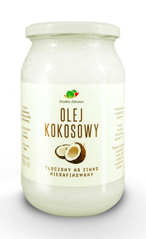 Olej Kokosowy - nierafinowany extra virgin - 900 ml
